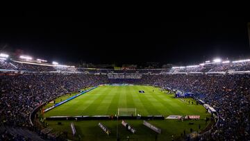 General view Stadium during the 17th round match between Cruz Azul and Tigres UANL as part of the Liga BBVA MX, Torneo Apertura 2024 at Ciudad de los Deportes Stadium on November 09, 2024 in Mexico City, Mexico.