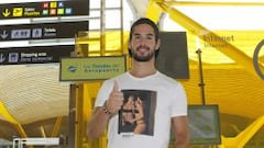 Isco, en la Terminal 4.