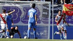 El primer gol de Ulloa al Fuenlabrada.