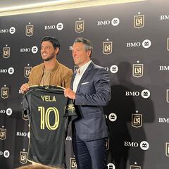 Carlos Vela es presentado de nueva cuenta con LAFC