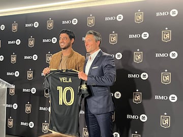 Carlos Vela es presentado de nueva cuenta con LAFC