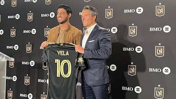 Carlos Vela es presentado de nueva cuenta con LAFC