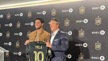 Carlos Vela es presentado de nueva cuenta con LAFC