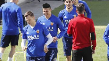 27/03/19
 ENTRENAMIENTO DEL VALENCIA CF - CHERYSHEV  - RONCAGLIA - GUEDES GRUPO