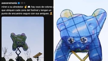 Así difundía el festival Ceremonia las estructuras como “puntos de encuentro seguros”