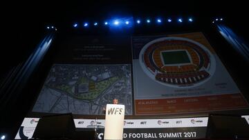 17/10/17 WORLD FOOTBALL SUMMIT, CONFERENCIA DE MIGUEL ANGEL GIL MARIN ATLETICO DE MADRID
