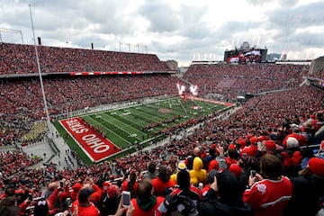 The Buckeyes went 7-0 at Ohio Stadium this season.