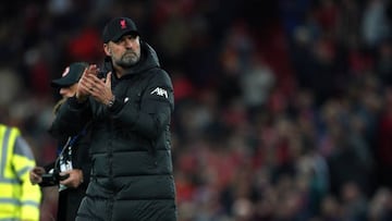 Jürgen Klopp made some ill-received comments about Tottenham’s style of play and acknowledged they were not appropriate, but that it was actually a compliment.