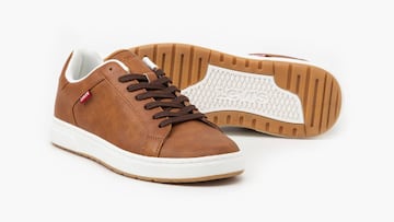 Zapatillas Levi's Piper de color marrón claro para hombre