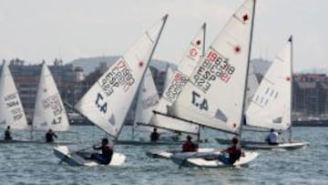 Imagen de la regata vizcaína