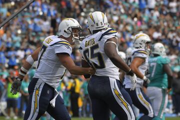 Los jugadores de los Chargers se convirtieron en eltercer combo de quarterback y receptor con más anotaciones con un total de 87 por encima de Dan Marino y Mark Clayton.