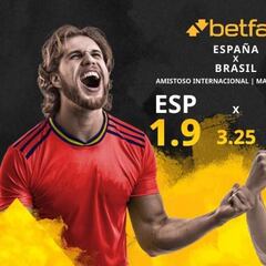 España vs. Brasil: horario, TV, estadísticas, clasificación y pronósticos