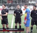 Resumen y goles del Andorra vs. Barça B de Primera RFEF
