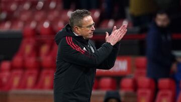 Rangnick, técnico del United.