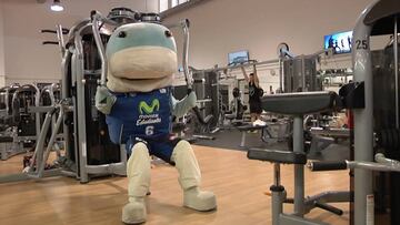 ¡Temblad culés!: La mascota del 'Estu' desafía así al Barcelona