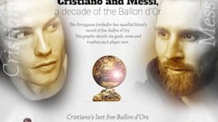 Comparing Messi and Ronaldo when they won the Ballon d'Or