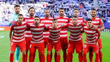 Alineaci&oacute;n del Granada en Cornell&agrave;