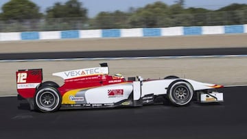 ?lex Palou en acci¨®n en Jerez.