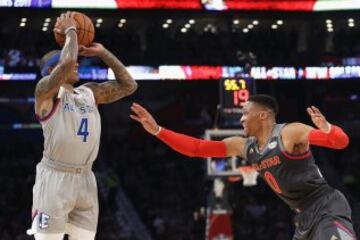 Russell Westbrook e Isaiah Thomas.