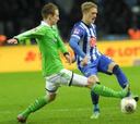 El Wolfsburgo remonta al Hertha y ya supera al Gladbach