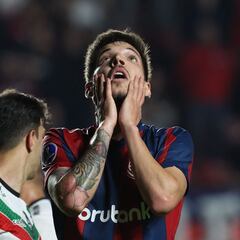 San Lorenzo empató ante Palestino y no depende de sí mismo en la Copa Sudamericana