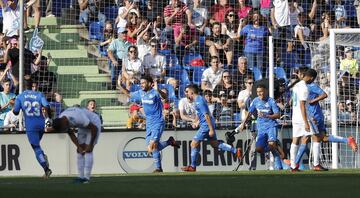 Gol 1-1 del Getafe