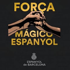 El Espanyol inicia su operación salvación con el lema 'Força Mágico'