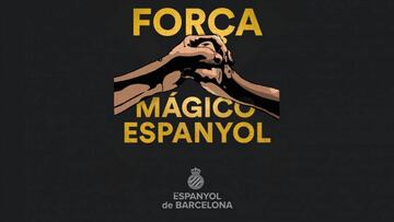 El Espanyol inicia su operación salvación con el lema 'Força Mágico'