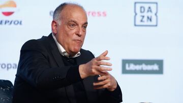 Tebas va al TAS contra el parón FIFA: "Nos están destruyendo"