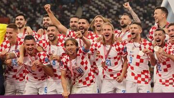 La Croacia de Modric, bronce en el Mundial de Qatar al derrotar a Marruecos.