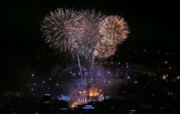 As¨ª se celebra en el planeta la llegada de 2019