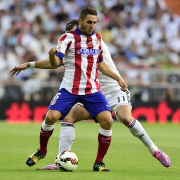 Koke y Gareth Bale 