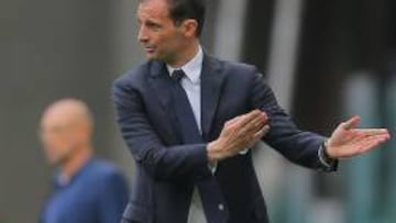 Massimiliano Allegri, t&eacute;cnico de la Juventus.