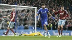 Diego Costa se luce en el Boxing Day y mantiene líder al Chelsea