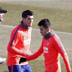 Simeone insiste con un ataque Griezmann-Morata para el Betis