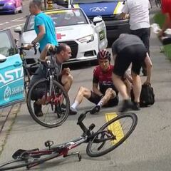 Geraint Thomas, caída en Suiza y abandono: espera llegar al Tour