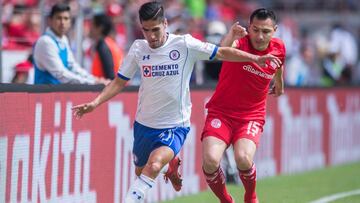 José Madueña y Antonio Ríos en el Toluca vs Cruz Azul.
