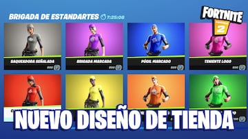 Fortnite: el nuevo diseño de la tienda ya está disponible para todos