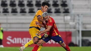 Media hora para Yeremay en su estreno con la Sub-21