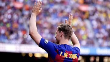 19.850 personas dieron la bienvenida a De Jong