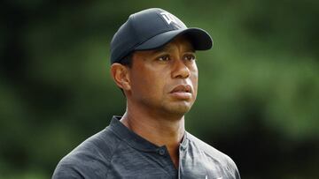 NORTON, MA - AUGUST 31: Tiger Woods of the United States walks on the 11th hole during the first round of the Dell Technologies Championship at TPC Boston on August 31, 2018 in Norton, Massachusetts. Patrick Smith/Getty Images/AFP
== FOR NEWSPAPERS, IN