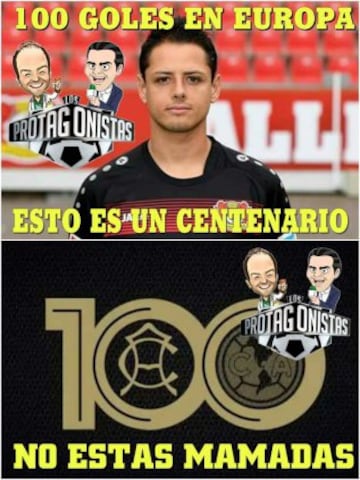 Los mejores Memes del Centenario del Club América