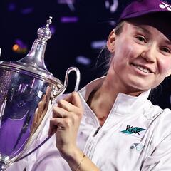 Rybakina hace saltar la banca con su título en las WTA Finals