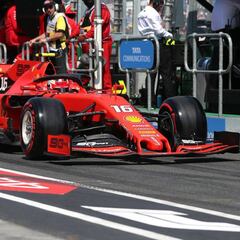 Por qué Ferrari no paró a Leclerc para luchar por la vuelta rápida