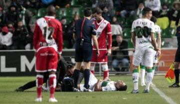 Lesión de Jonathas.