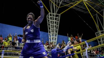 Jessica Caicedo avanz&oacute; a la final del mundial de boxeo en India. 