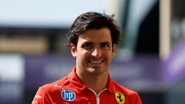 Carlos Sainz, en Abu Dhabi.