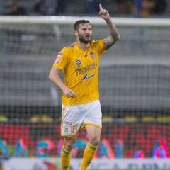 Histórico: Gignac llega a 100 goles en triunfo de Tigres