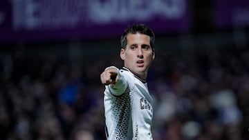 Ortuño, ante el Guadalajara en Copa.