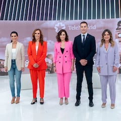 El “no invada mi espacio” de Ayuso, una imagen polémica y la distancia con VOX: los momentos del debate